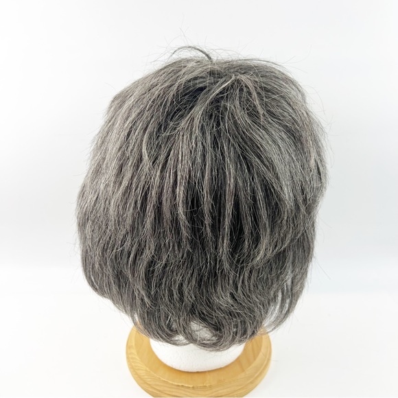 NWT Try Now Wig W3002 Dark Gray Short Style Kanekalon Bangs - Picture 4 of 9